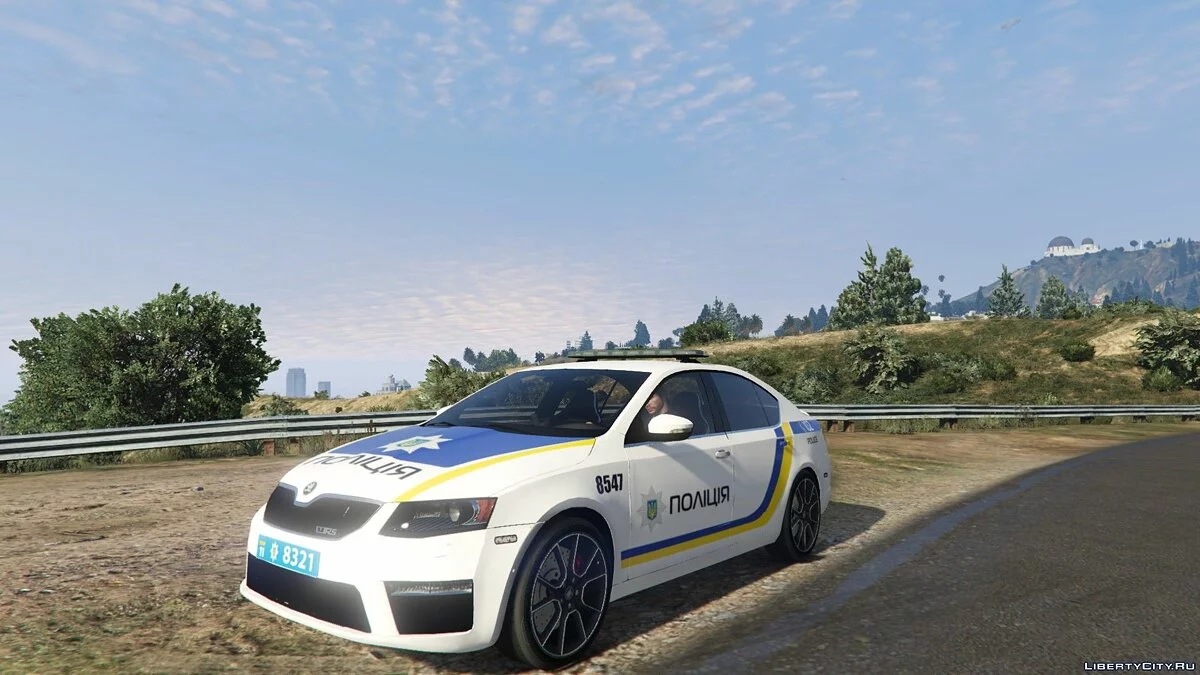 2014 Поліція Škoda Octavia VRS - Поліція України / GTA 5