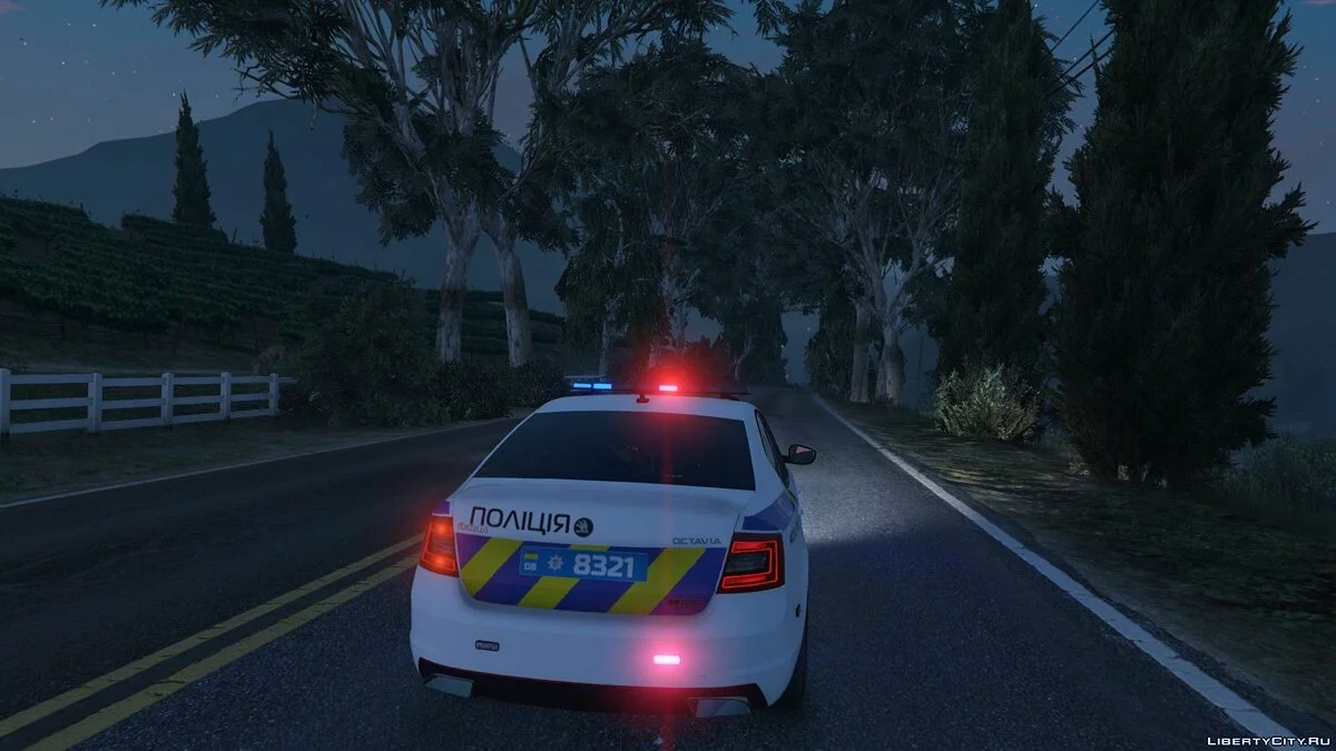 2014 Поліція Škoda Octavia VRS - Поліція України / GTA 5