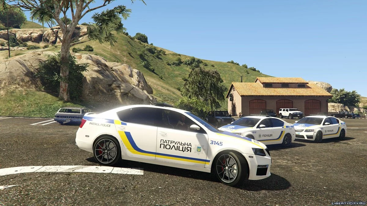 2014 Поліція Škoda Octavia VRS - Поліція України / GTA 5