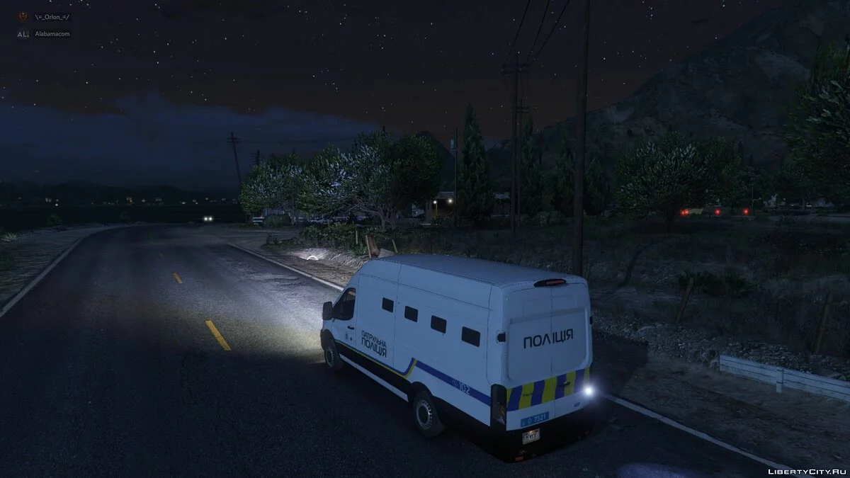 2018 Ford Transit Ukrainian Police / GTA 5