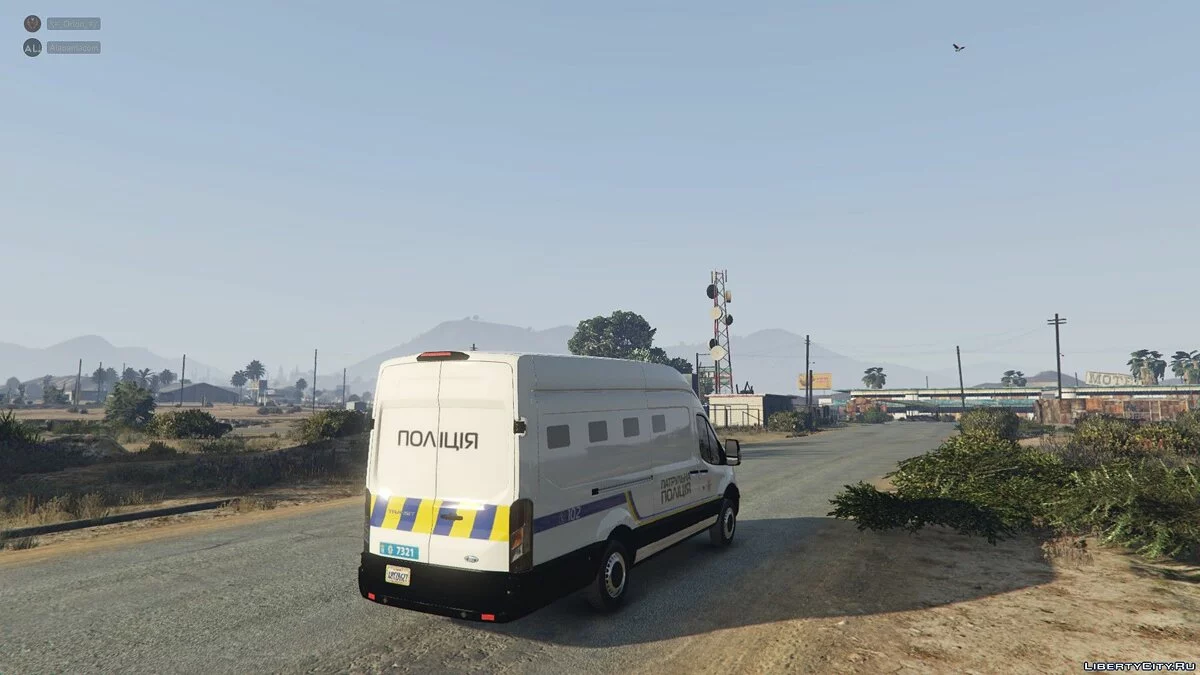 2018 Ford Transit Ukrainian Police / GTA 5