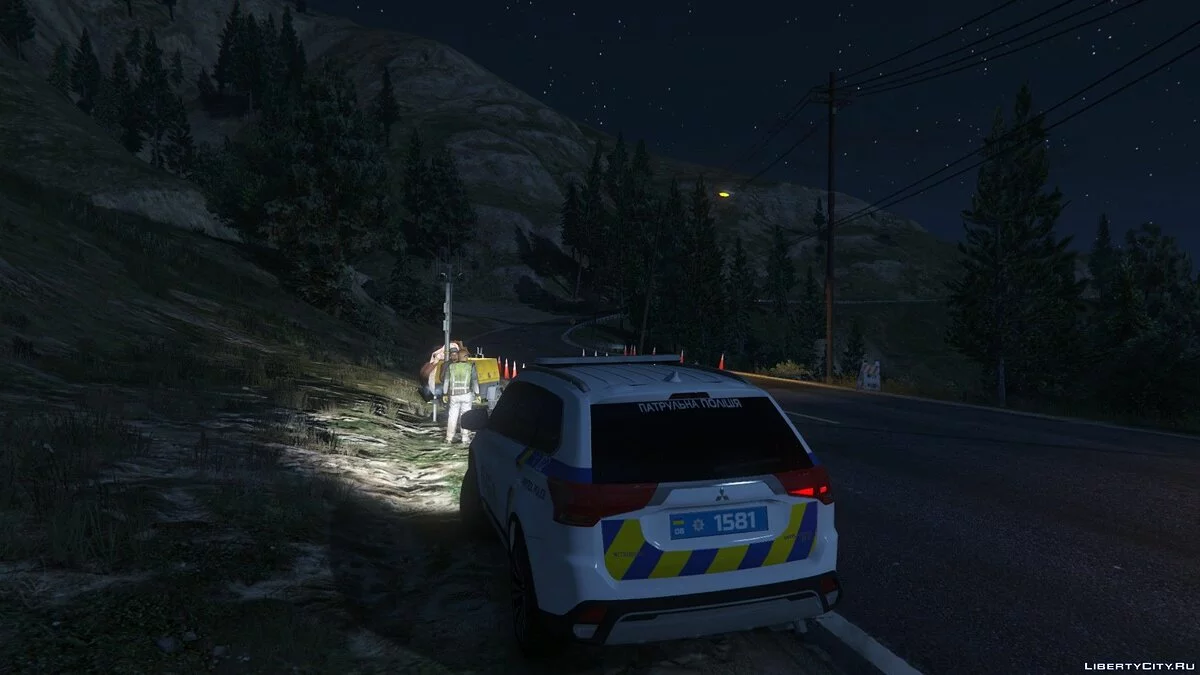 2018 Mitsubishi Outlander of Ukraine Police / GTA 5