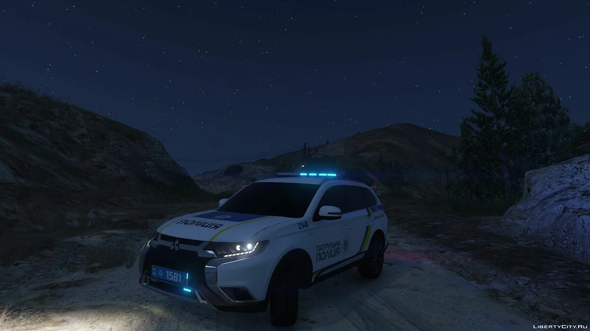 2018 Mitsubishi Outlander of Ukraine Police / GTA 5