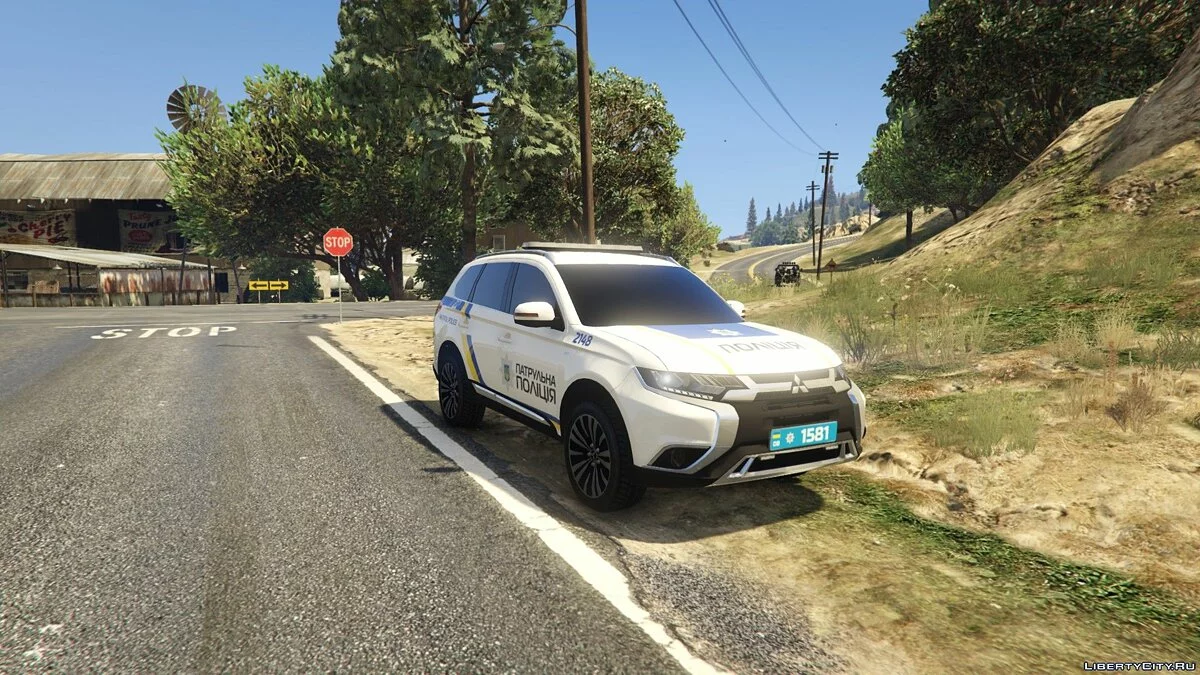 2018 Mitsubishi Outlander of Ukraine Police / GTA 5
