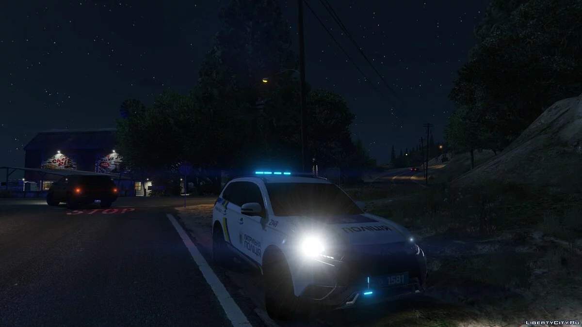 2018 Mitsubishi Outlander of Ukraine Police / GTA 5