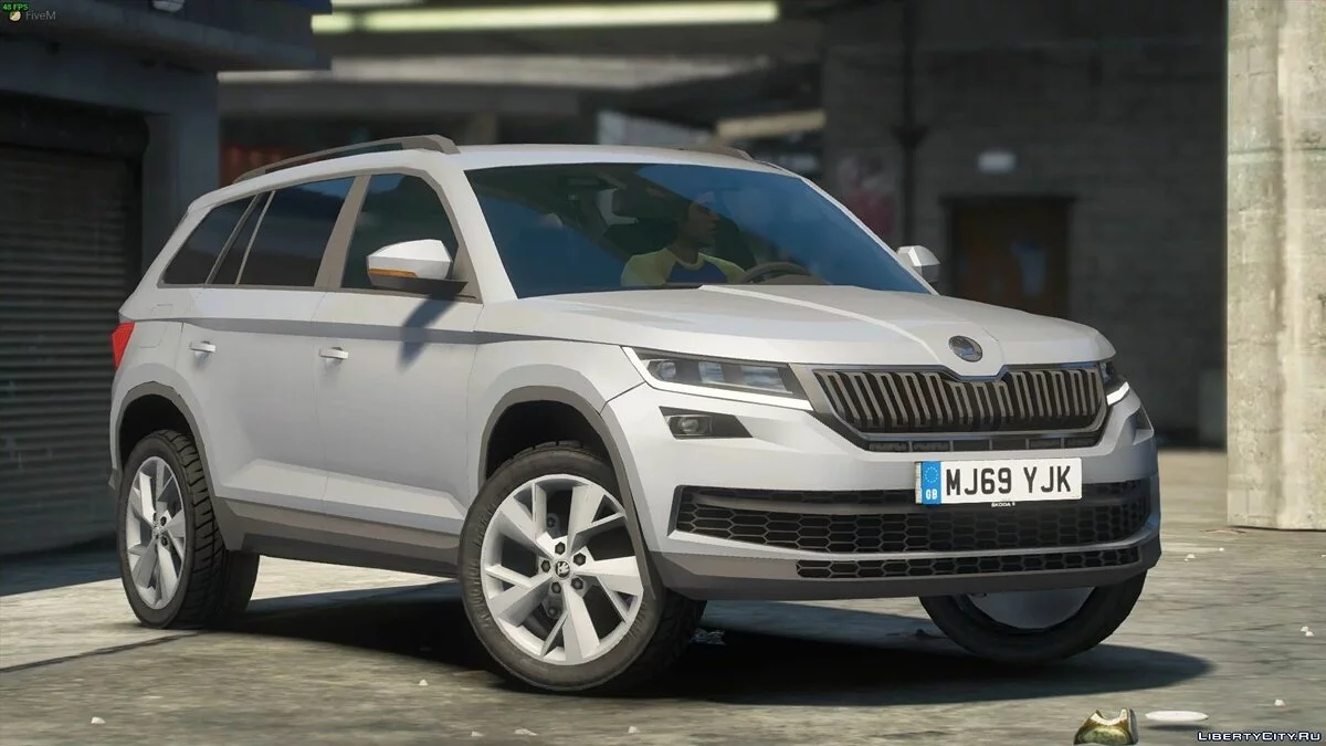 Skoda Kodiaq Genérico de Policía 2019 [ELS] 1 / GTA 5