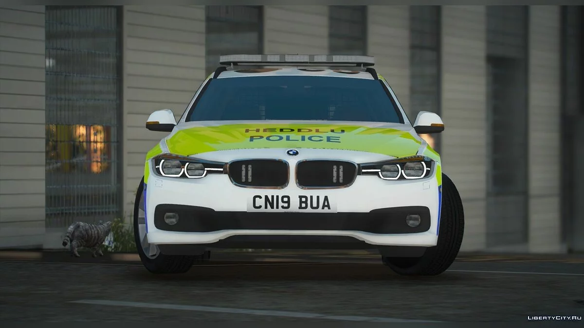 BMW 3 Series Police South Wales 2019 [ELS] 1.0 / GTA 5