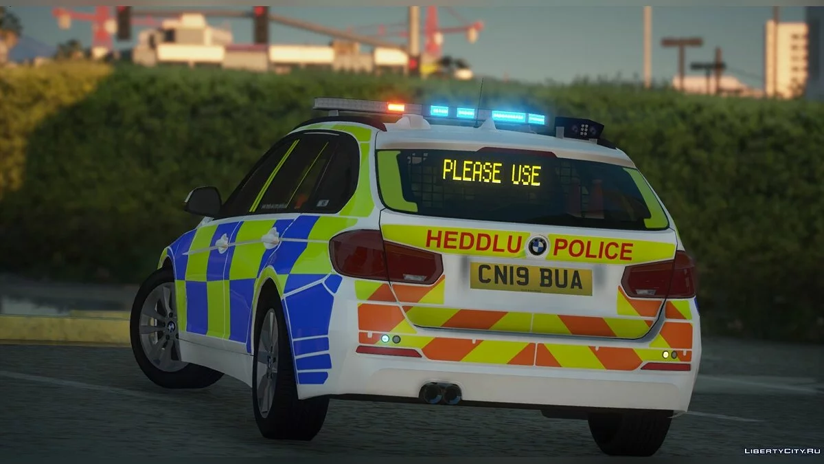 BMW 3 Series Police South Wales 2019 [ELS] 1.0 / GTA 5