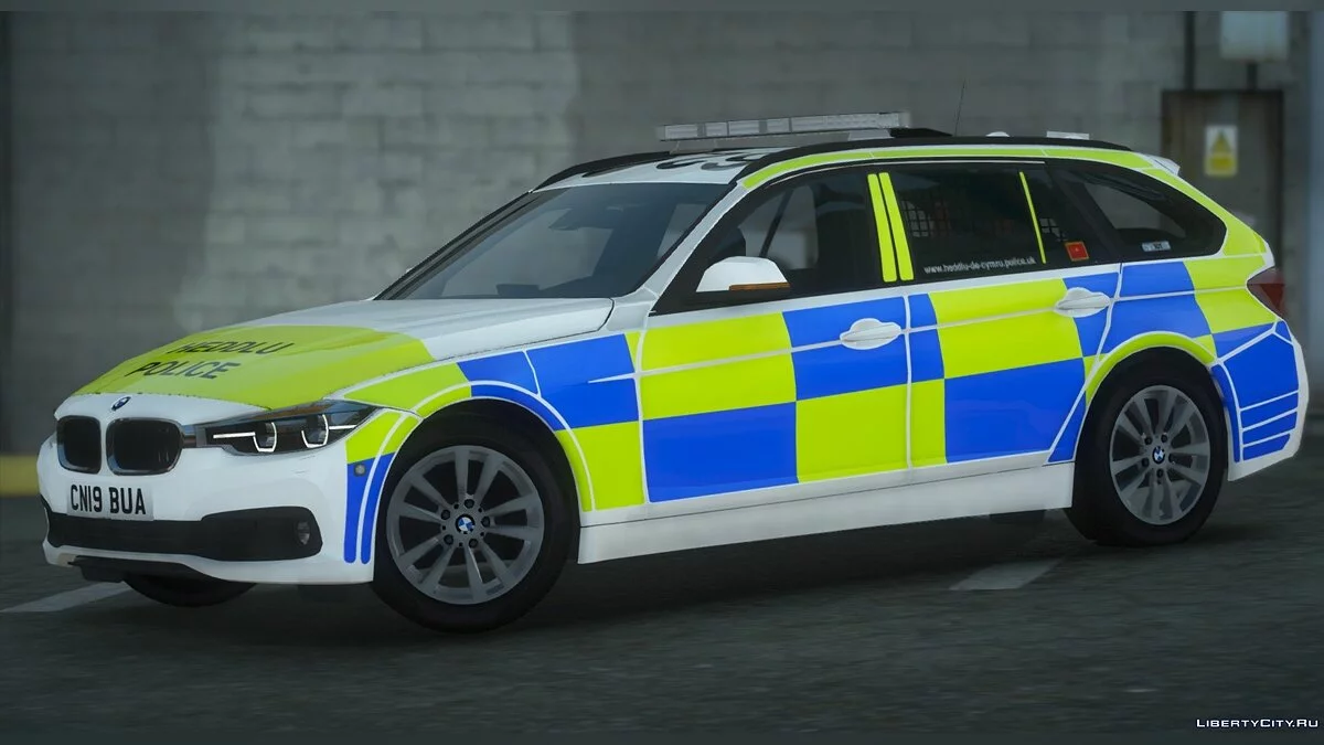 BMW 3 Series Police South Wales 2019 [ELS] 1.0 / GTA 5