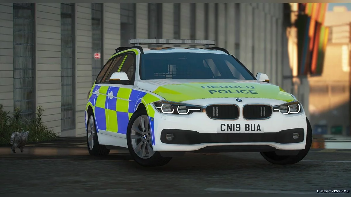 BMW 3 Series Police South Wales 2019 [ELS] 1.0 / GTA 5