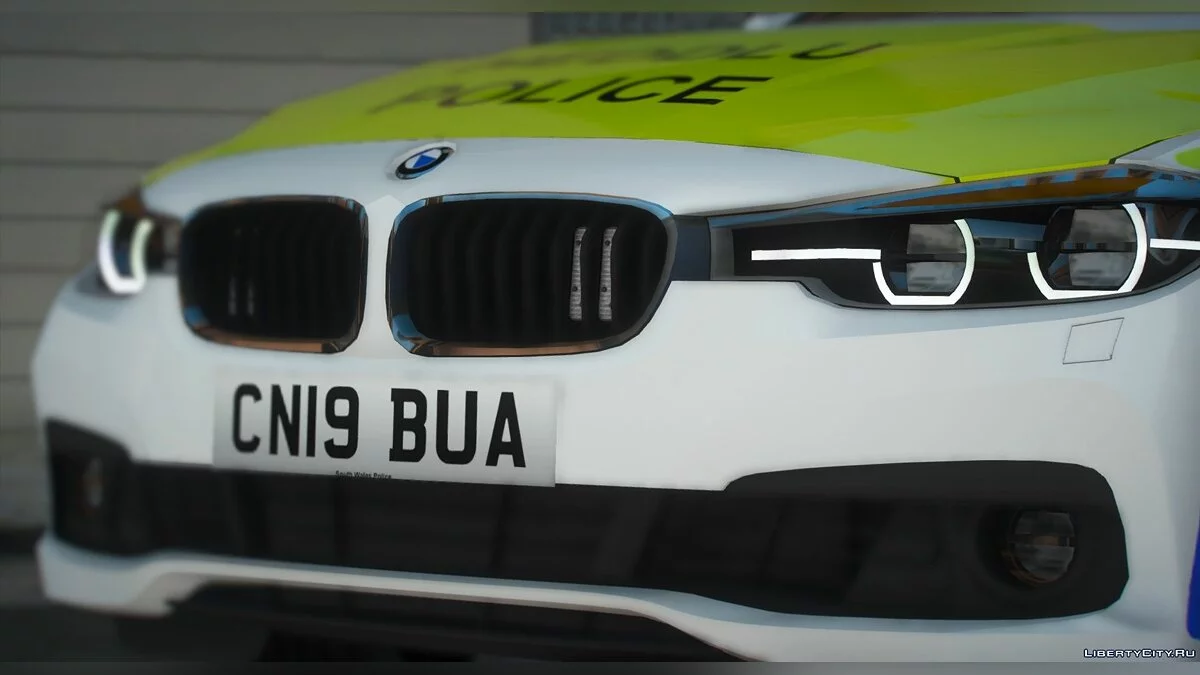 BMW 3 Series Police South Wales 2019 [ELS] 1.0 / GTA 5