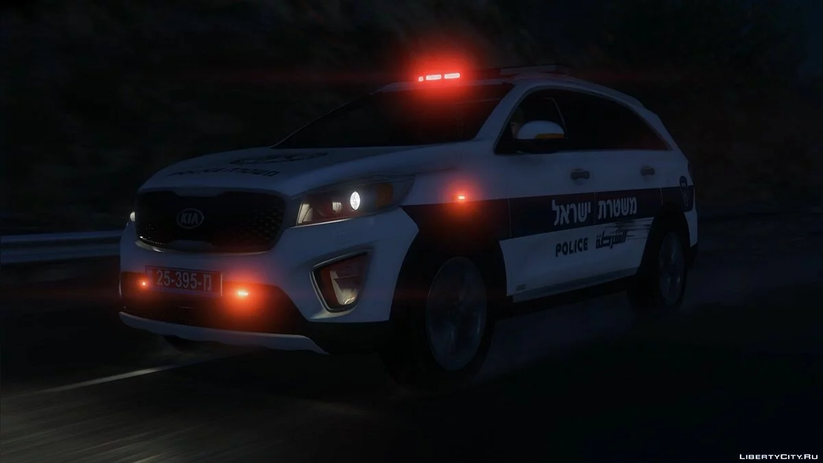 Kia Sorento Israel Police [Add-On / Fivem Ready / Replace [ELS] V.1 / GTA 5