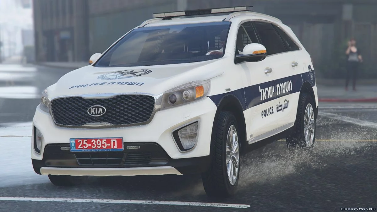 Kia Sorento Israel Police [Add-On / Fivem Ready / Replace [ELS] V.1 / GTA 5