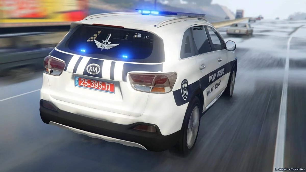 Kia Sorento Israel Police [Add-On / Fivem Ready / Replace [ELS] V.1 / GTA 5