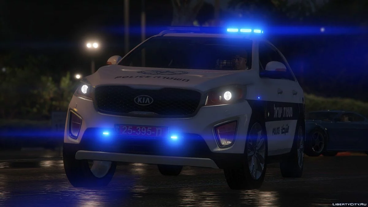 Kia Sorento Israel Police [Add-On / Fivem Ready / Replace [ELS] V.1 / GTA 5