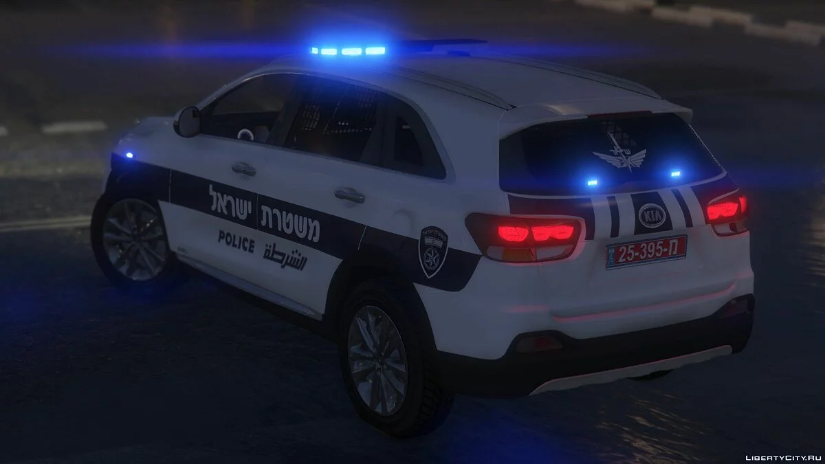 Kia Sorento Israel Police [Add-On / Fivem Ready / Replace [ELS] V.1 / GTA 5