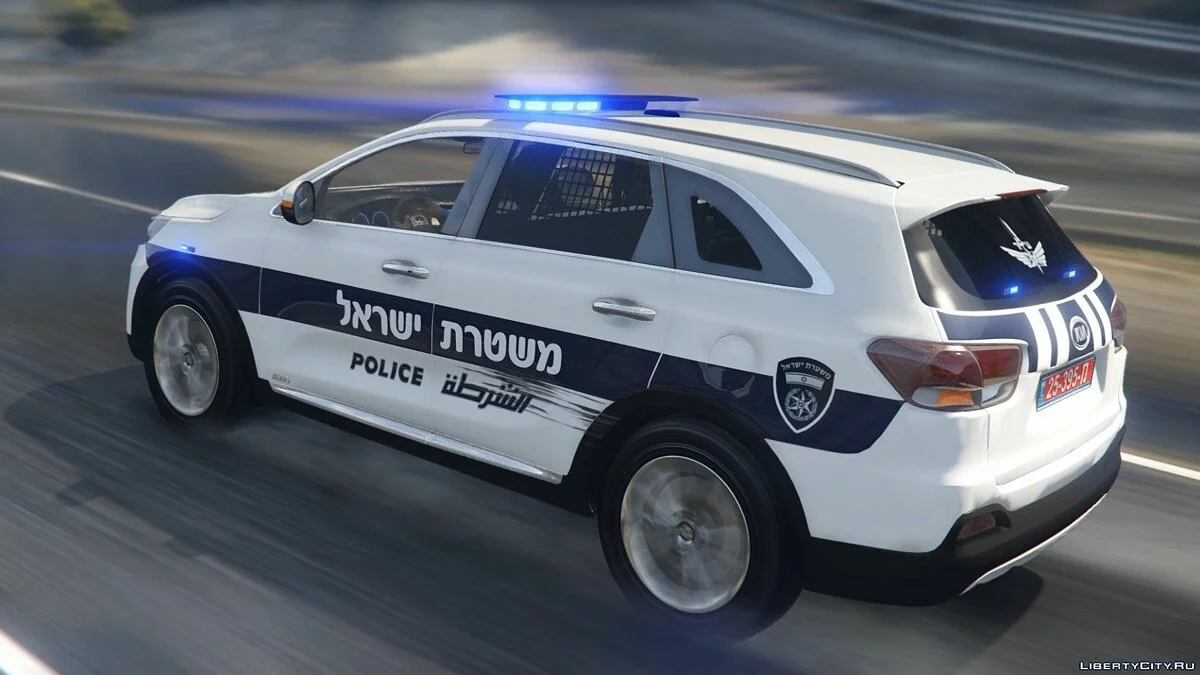 Kia Sorento Israel Police [Add-On / Fivem Ready / Replace [ELS] V.1 / GTA 5