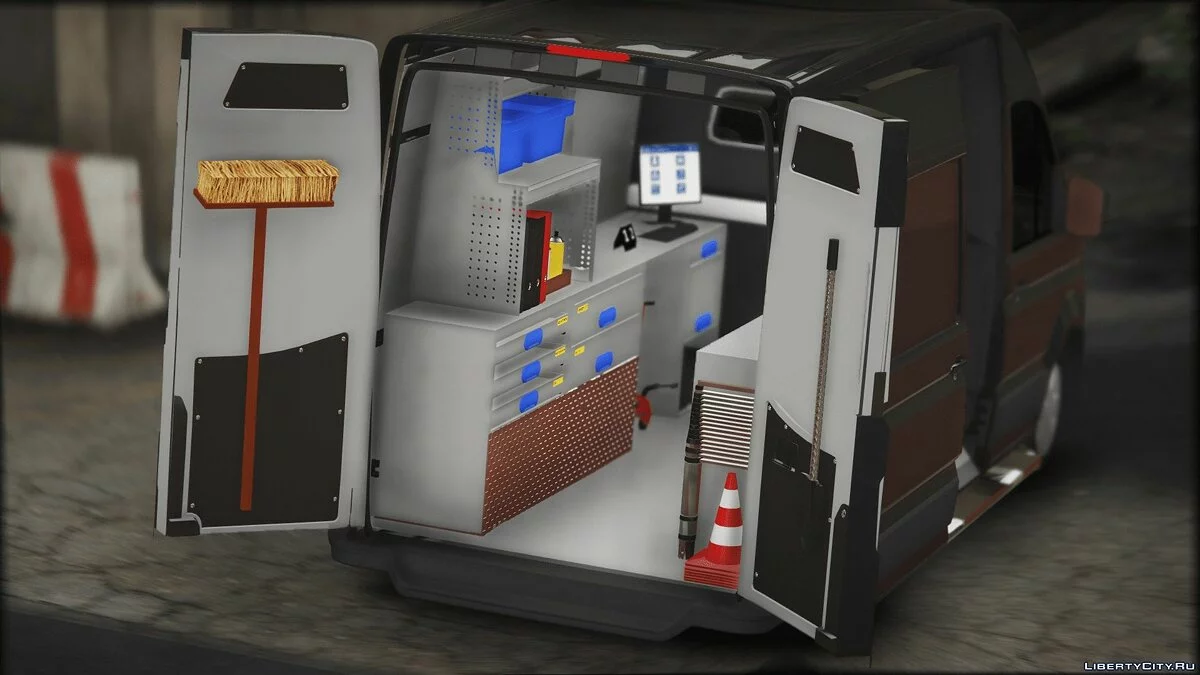 Поліцейський Volkswagen Crafter / GTA 5