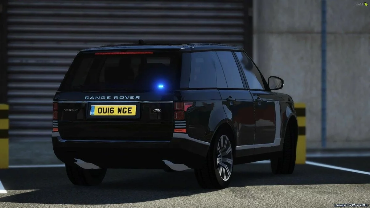 Range Rover Policía 2016 Vogue Sin Marcas [ELS] 1.0 / GTA 5