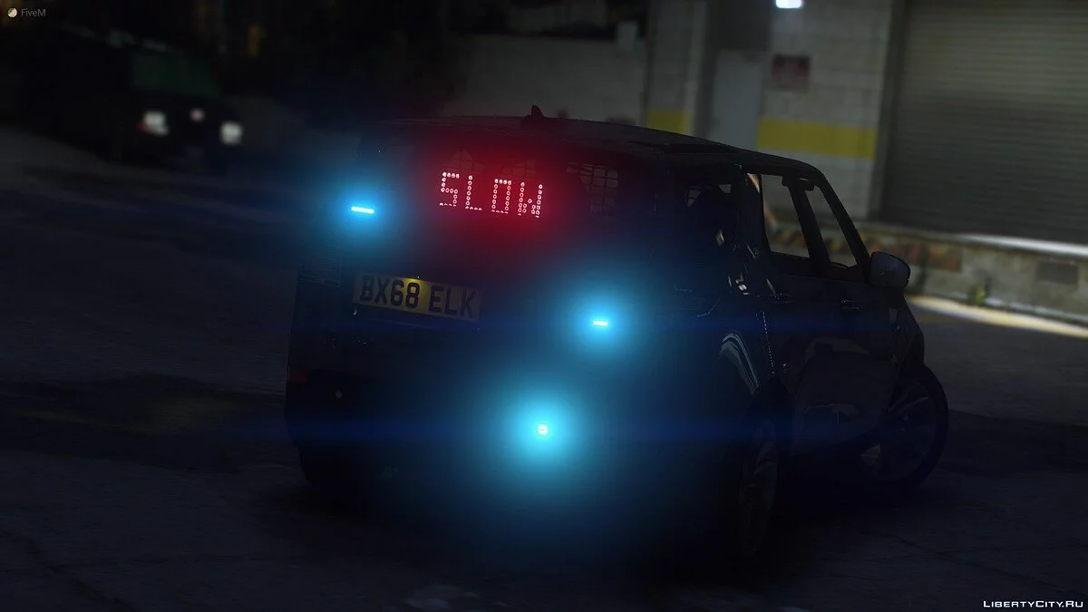 2018 Land rover Discovery - Поліцейська машина / GTA 5