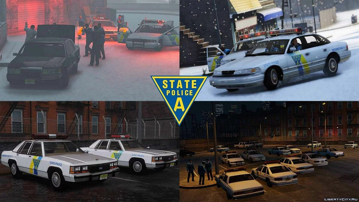 Retro Emergency Vehicles Pack: East Coast Addon (90's) 1.4.0 / GTA 5