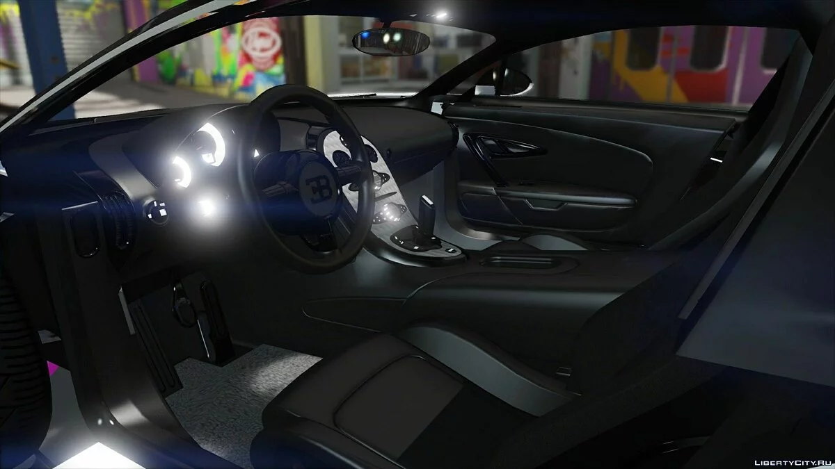 Bugatti Chiron Поліція Гарячого Переслідування / GTA 5