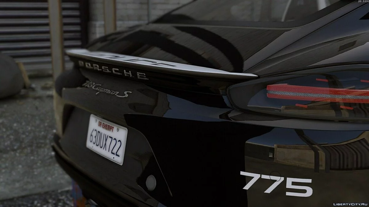 Porsche 718 Cayman S Polícia de Perseguição Quente / GTA 5