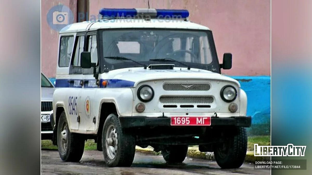 سيارة شرطة بيلاروسيا من طراز UAZ / جي تي أي 5