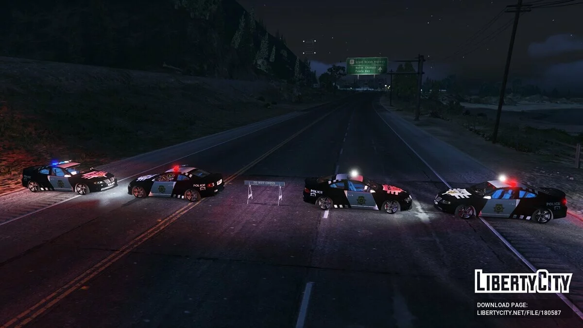 Police Palmont City Pack / جي تي أي 5