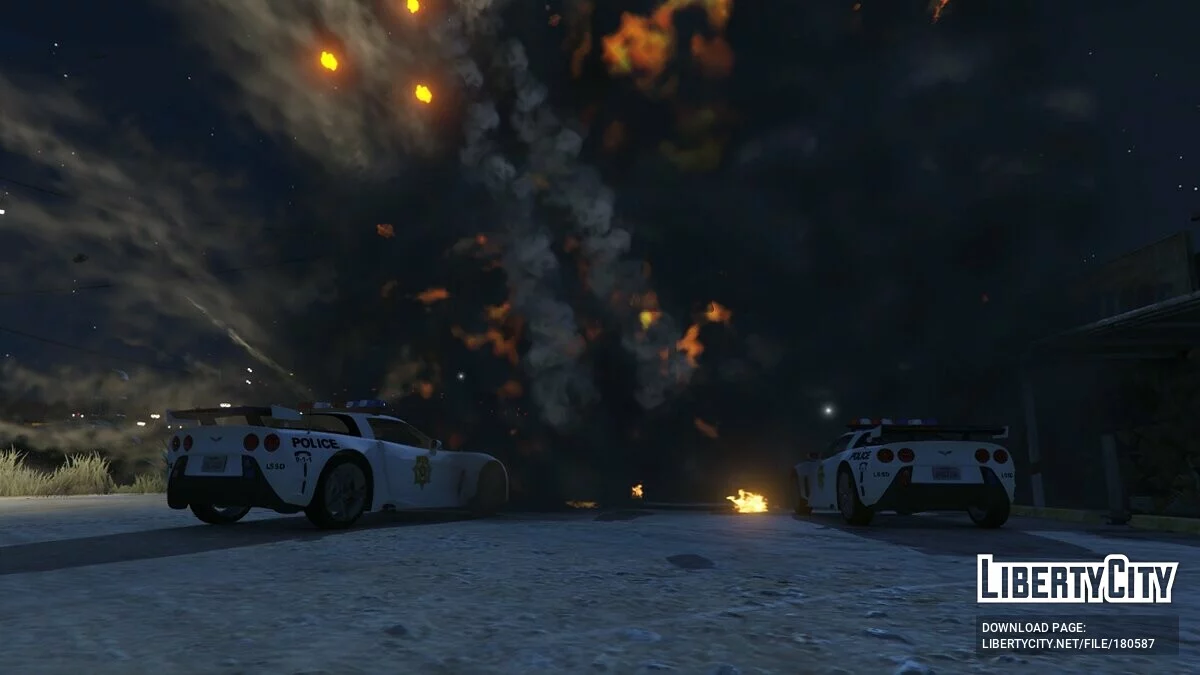 Police Palmont City Pack / جي تي أي 5