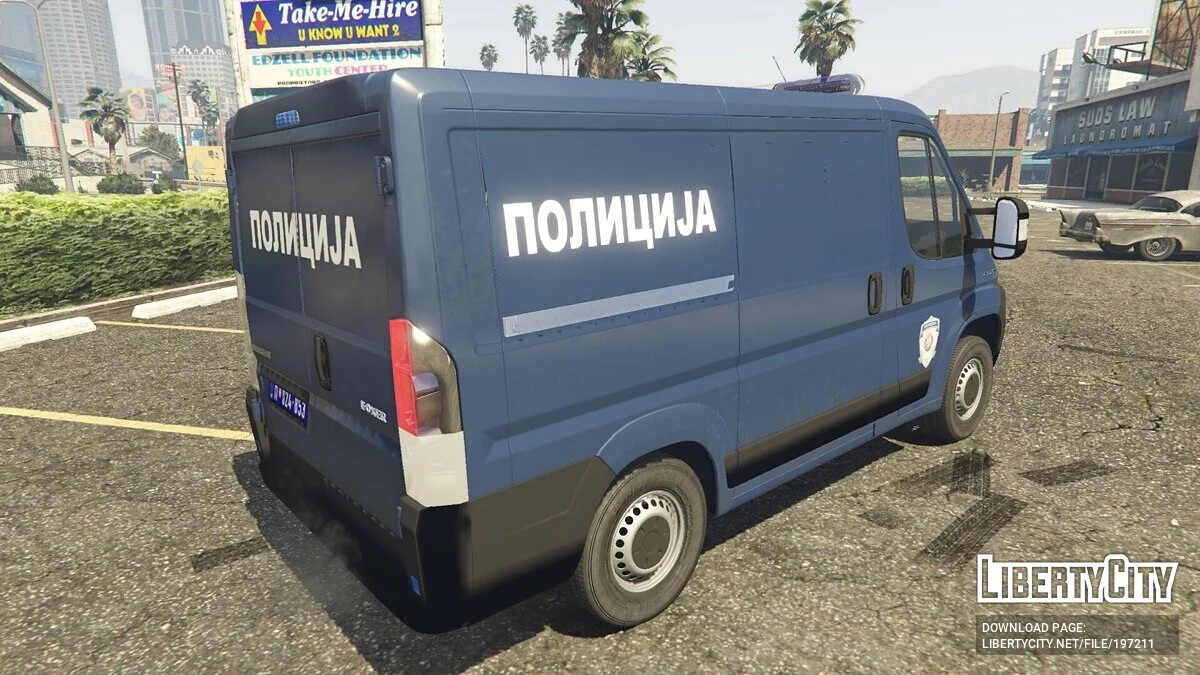 Peugeot Boxer - Serbian Police / GTA 5
