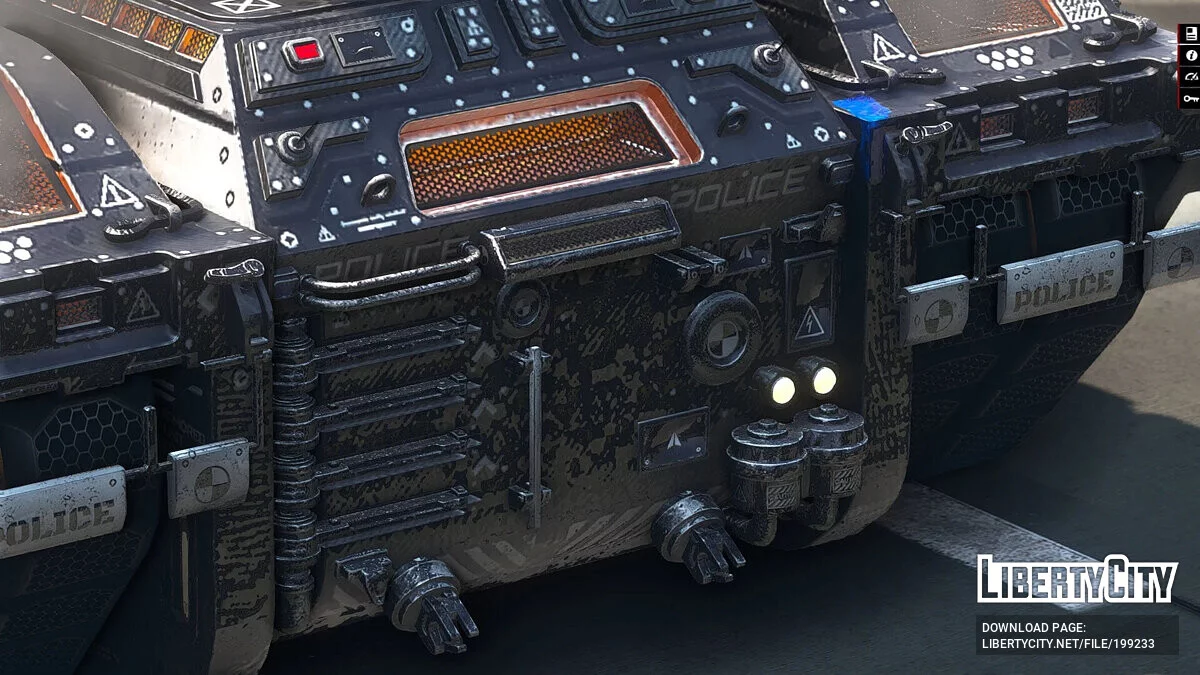 Anti-Riot Heavy Unit (Futuristic/Cyberpunk) [Add-On | FiveM | AltV] 2.0 / GTA 5