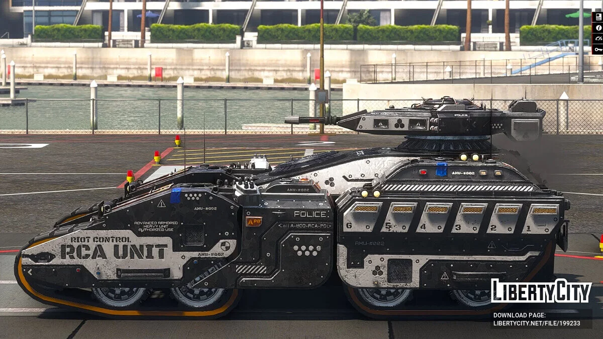 Anti-Riot Heavy Unit (Futuristic/Cyberpunk) [Add-On | FiveM | AltV] 2.0 / GTA 5