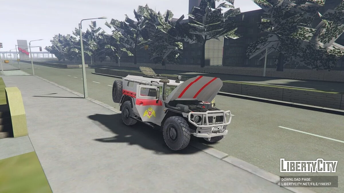 ГАЗ Тигр - Росгвардія / GTA 5