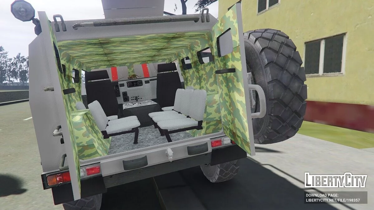 ГАЗ Тигр - Росгвардія / GTA 5