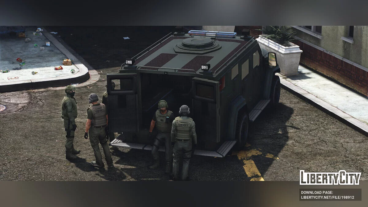 Vapid TARV — 忠于传说的 Bearcat [附加组件 | EUP] 2.0.0 / GTA 5