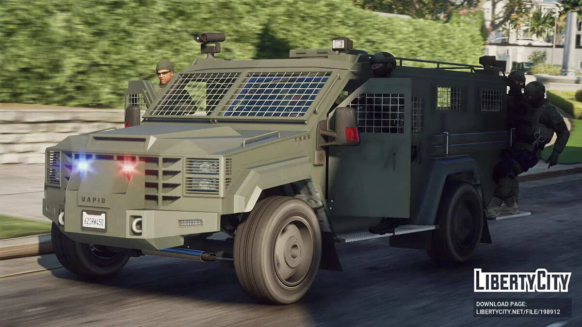 Vapid TARV — 忠于传说的 Bearcat [附加组件 | EUP] 2.0.0 / GTA 5