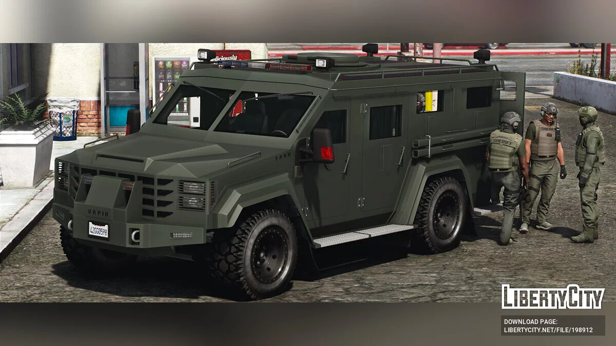 Vapid TARV — 忠于传说的 Bearcat [附加组件 | EUP] 2.0.0 / GTA 5