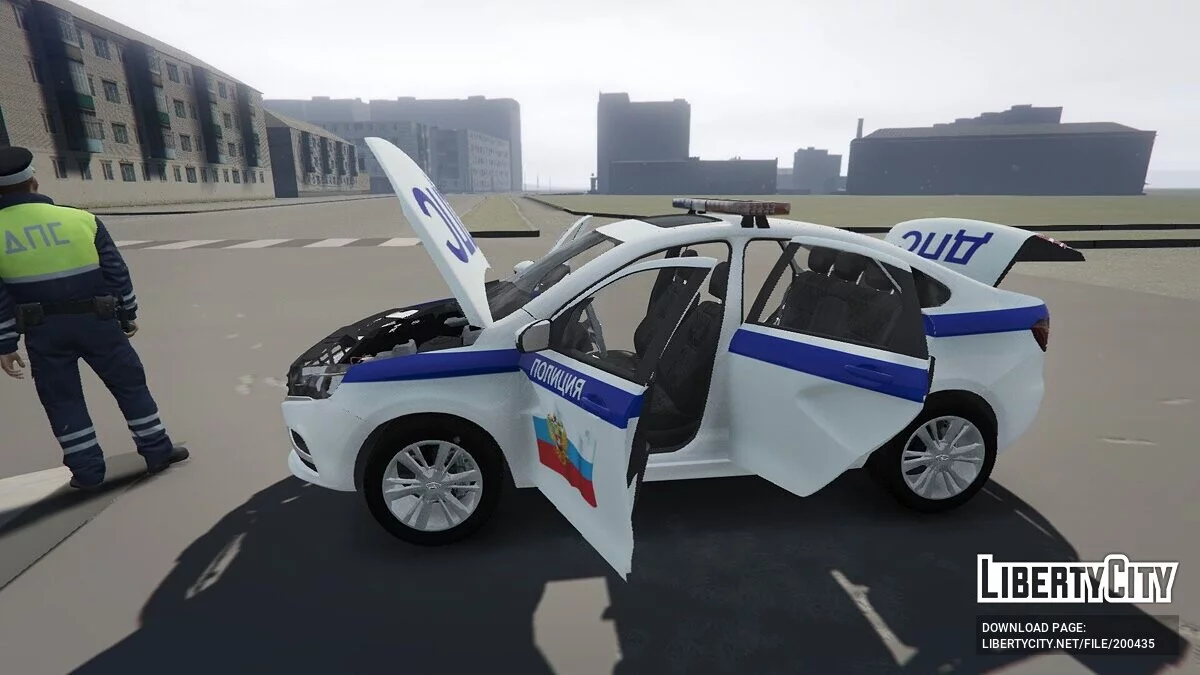 LADA Vesta 2013 Policial / GTA 5