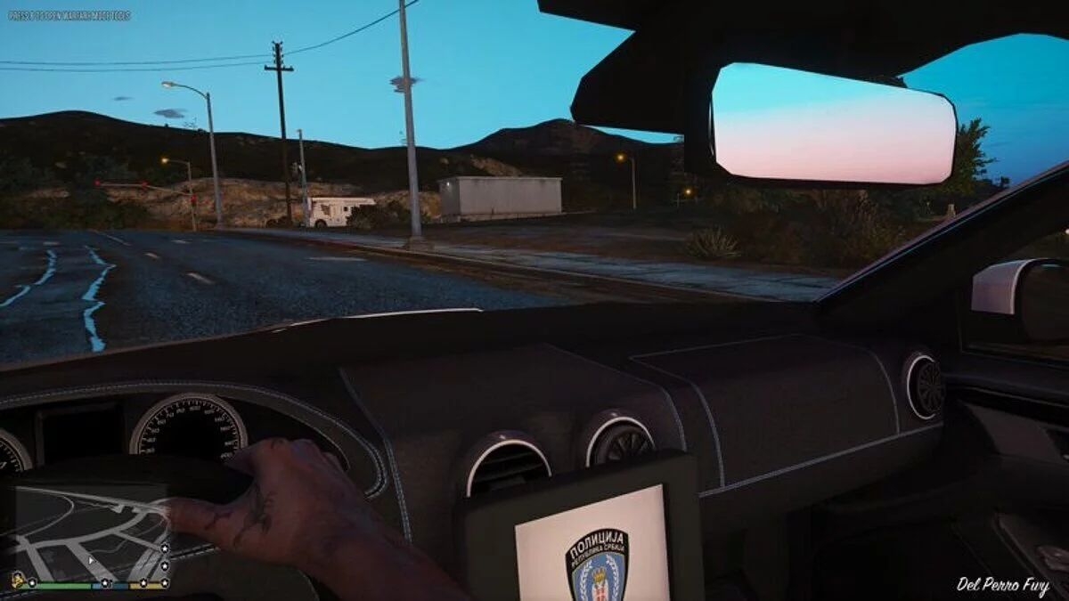 Skoda Octavia - Police de la circulation de Serbie / GTA 5