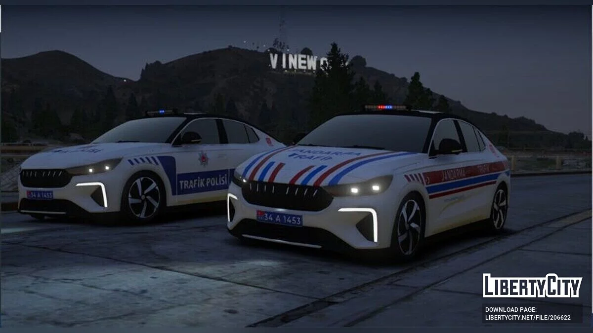 Togg T10F - Polis / GTA 5