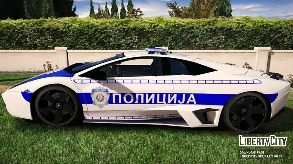 兰博基尼Reventon - 塞尔维亚警方 / GTA 5