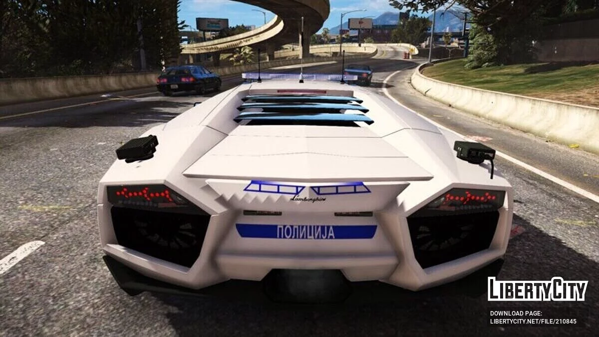 兰博基尼Reventon - 塞尔维亚警方 / GTA 5