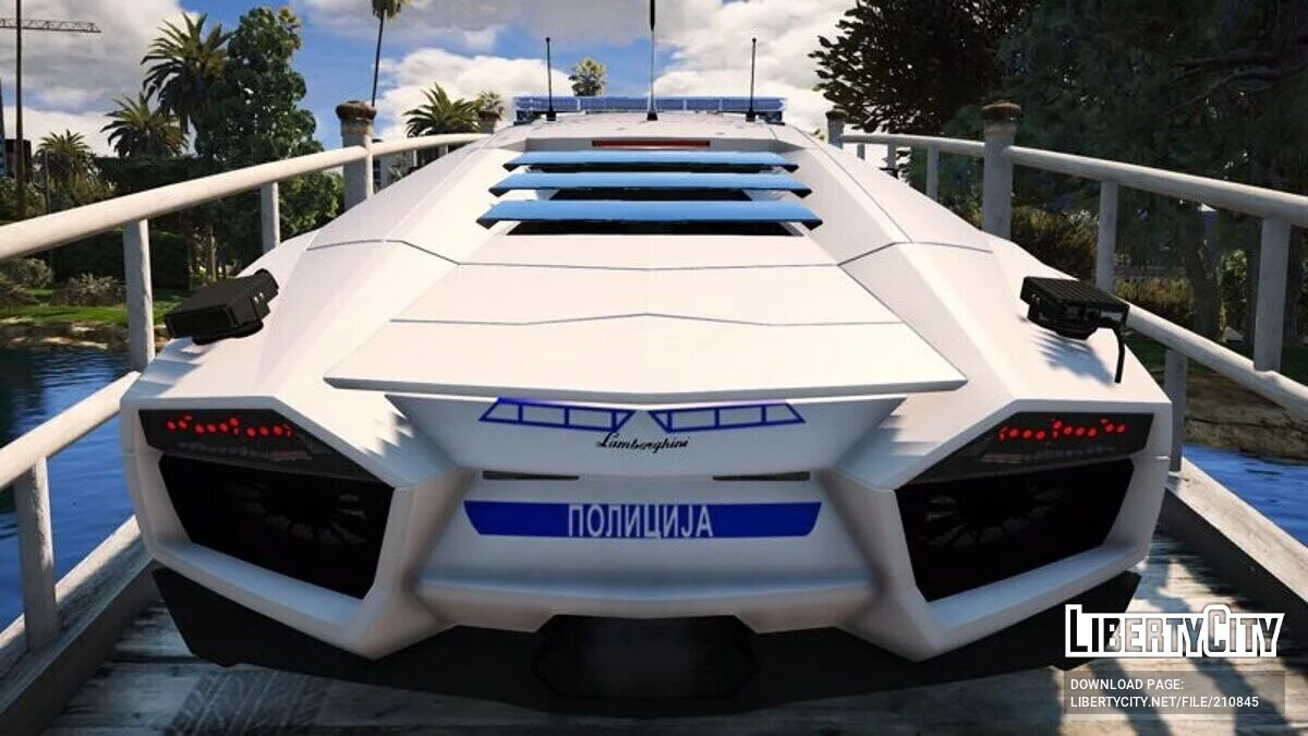 兰博基尼Reventon - 塞尔维亚警方 / GTA 5