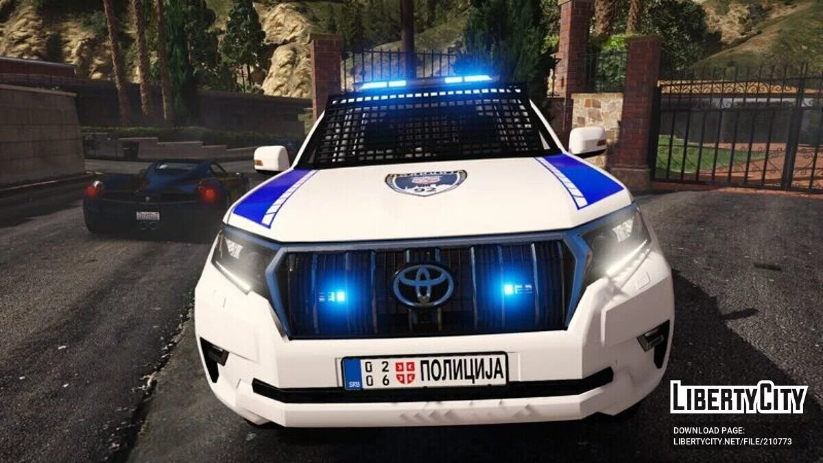 Toyota Land Cruiser Prado 2021 - Serbian police / GTA 5
