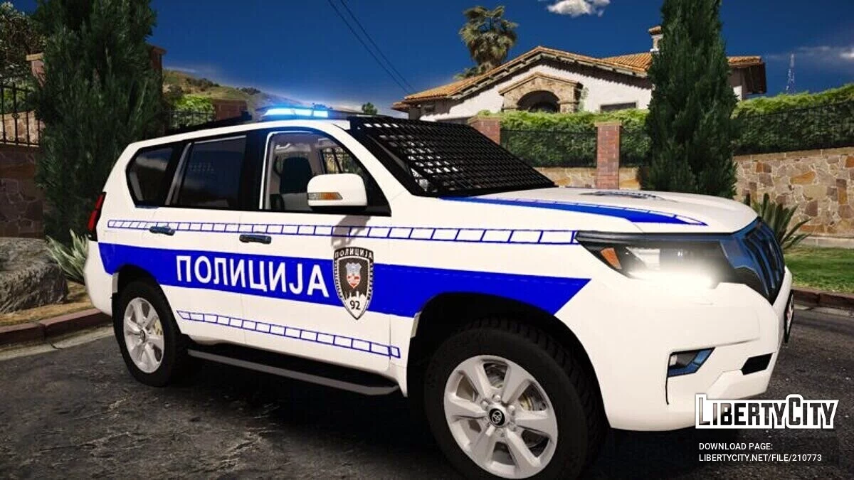 Toyota Land Cruiser Prado 2021 - Serbian police / GTA 5