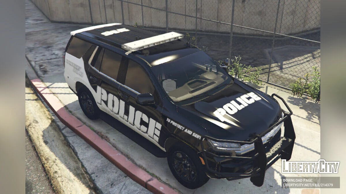 Custom Police Livery Chevrolet / GTA 5