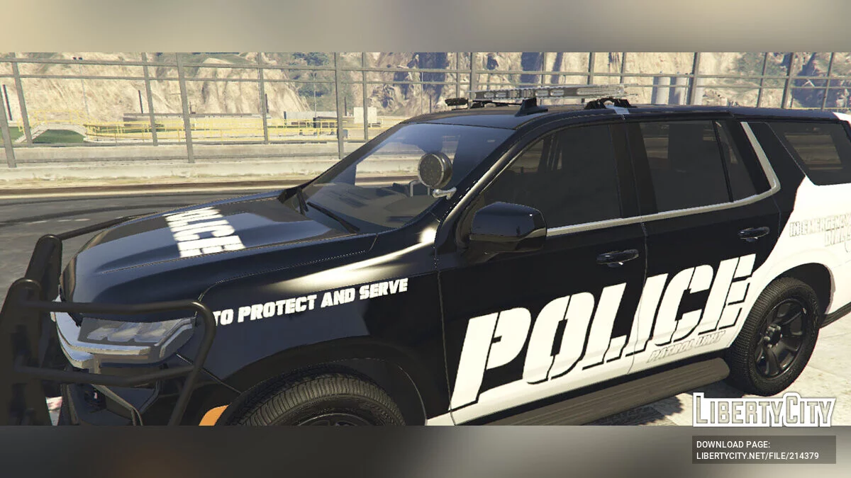 Custom Police Livery Chevrolet / GTA 5