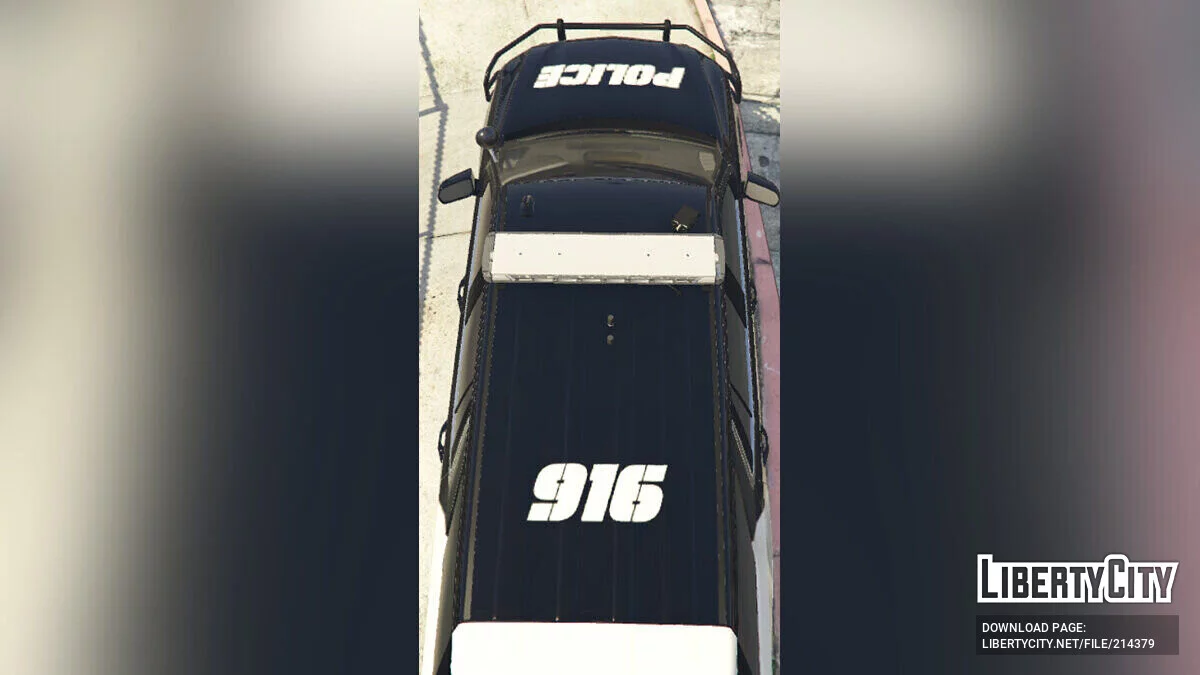 Custom Police Livery Chevrolet / GTA 5