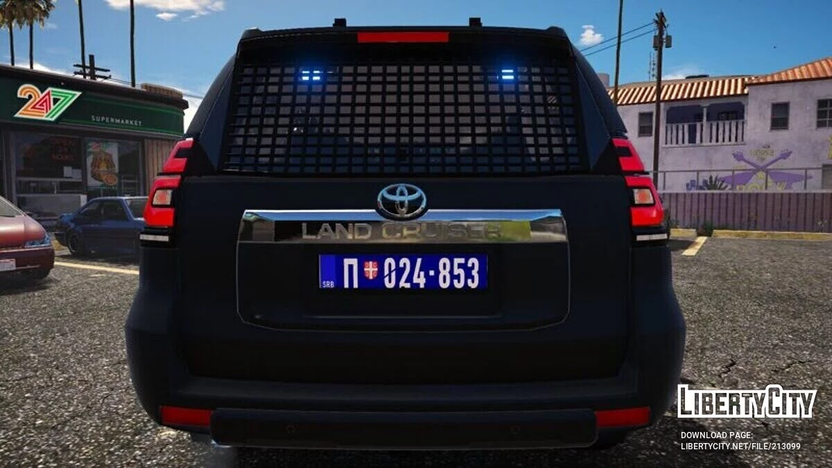 Toyota Land Cruiser - Sırp Polisi Gizli / GTA 5